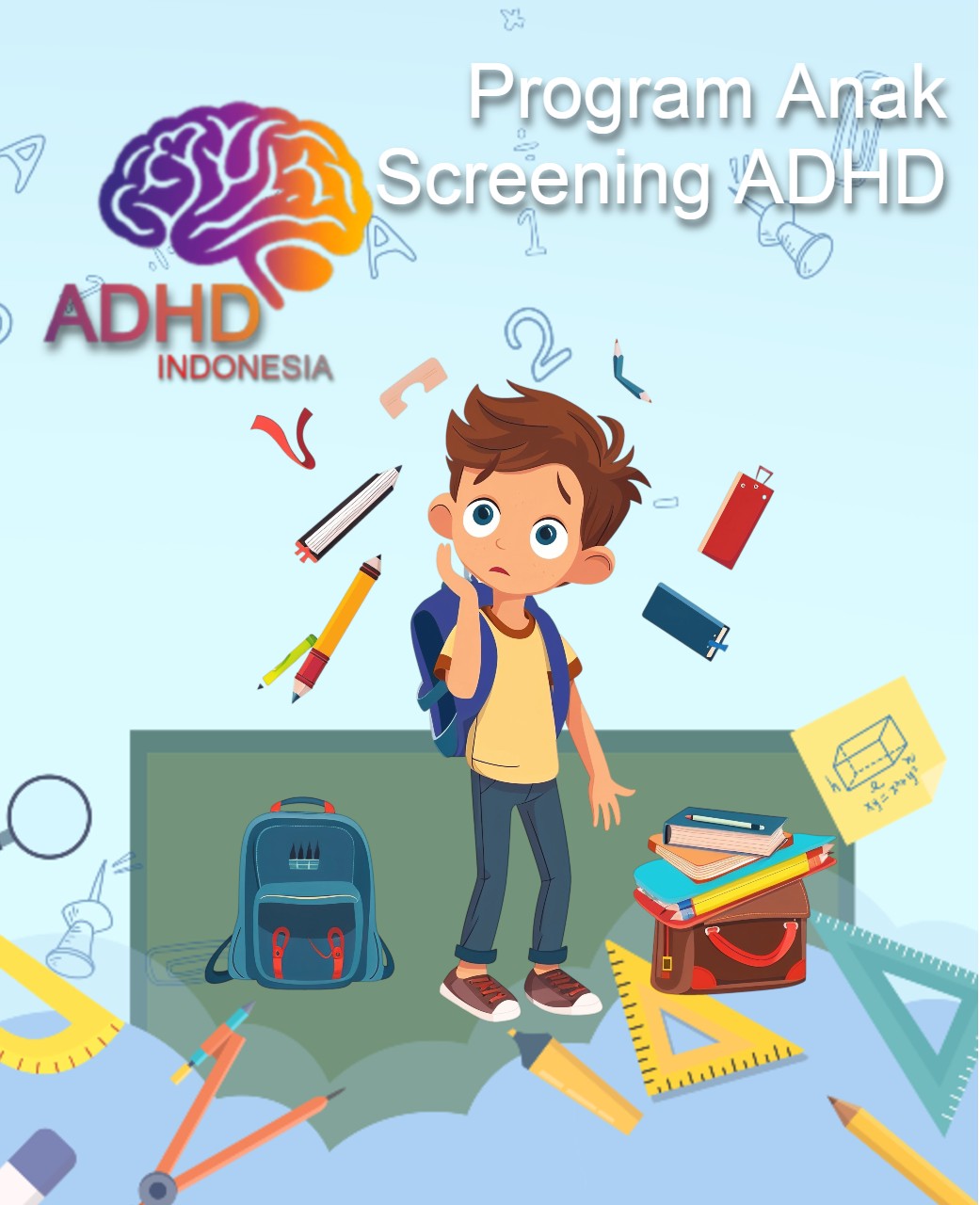 Program ADHD Indonesia Kota Merauke Screening ADHD Non-Diagnostik
