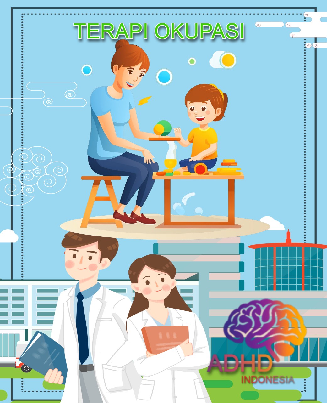 Rujukan untuk Terapi Okupasi untuk Anak ADHD Indonesia Kota Merauke